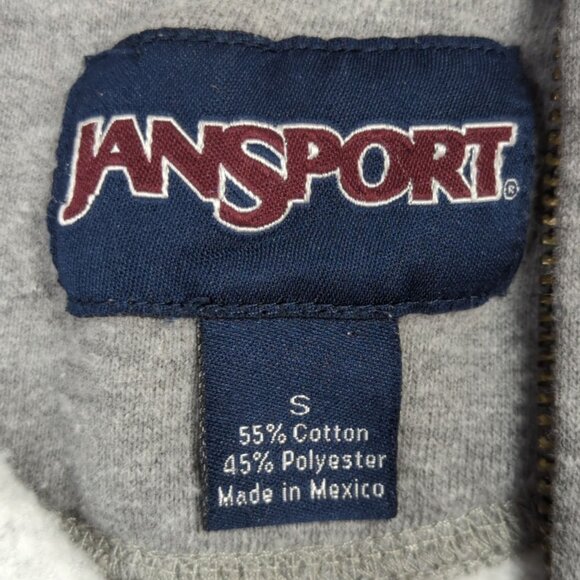 Jansport Small St Marys Minnesota Cardinals Gray Quarter-Zip Sweatshirt - Picture 3 of 9